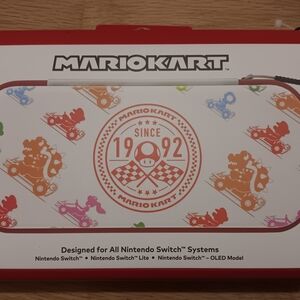 MarioKart Travel Case Nintendo Switch New